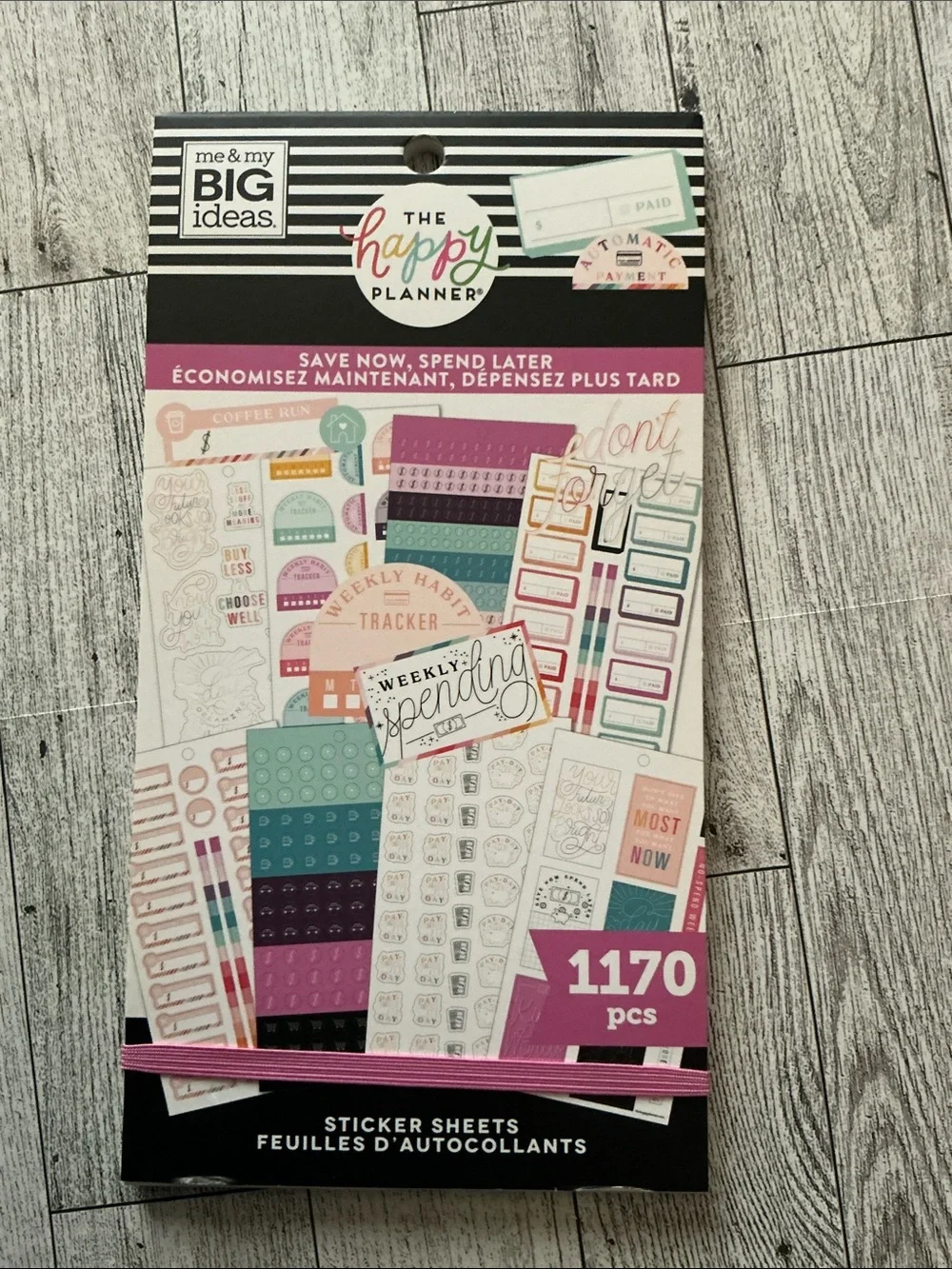The Happy Planner Sticker Bundle - Pink, Green, Teal, Purple